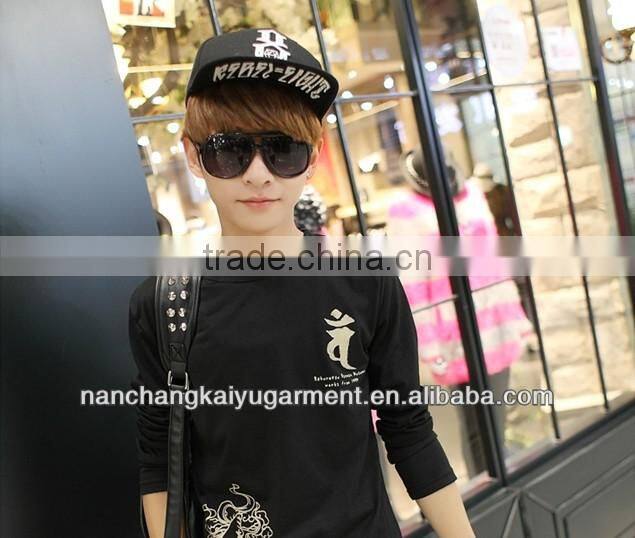 2014 Autumn New Stylish Men's Slim Korean Style Long Sleeve T-shirt