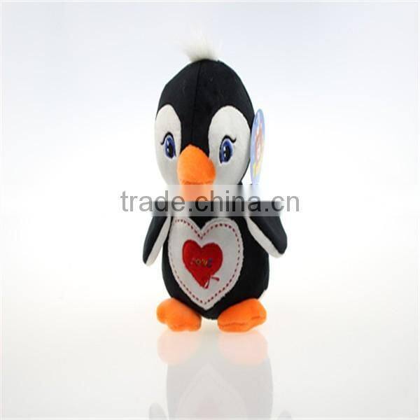 Eco-friendly Safe Custom stuffed plush penguin toy