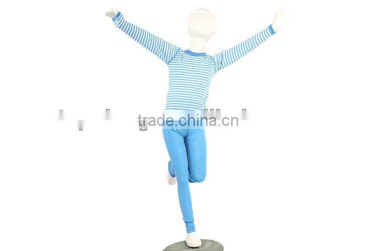 100% Merino wool thermal kids underwear for 3-16years old