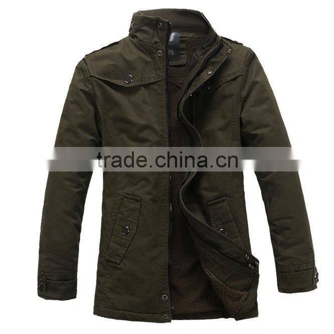 2016 Customized Wool Coat Men's casual Jacket Winter coat