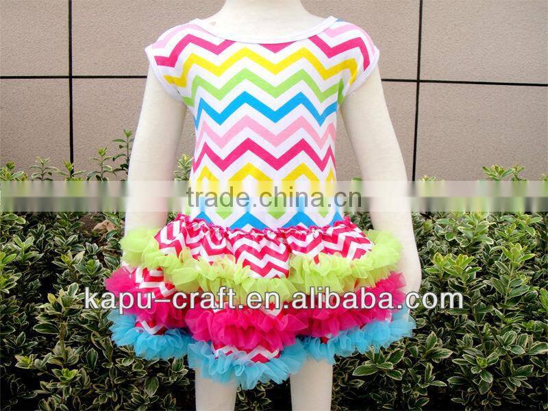 Latest Design Summer Cotton kid ball gown dresses