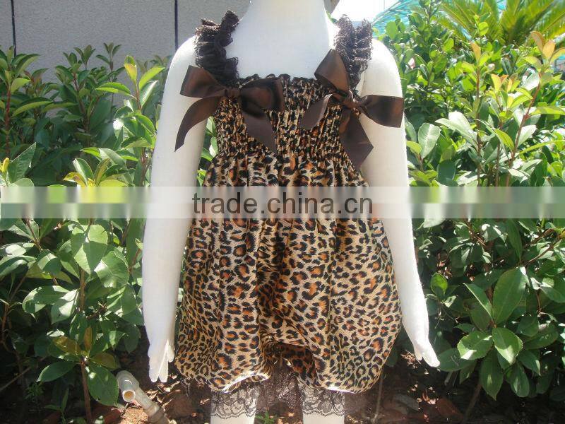 New Arrivals Cheveron Romper Zig Zag Turquoise Satin Bow Straps Baby Rompers