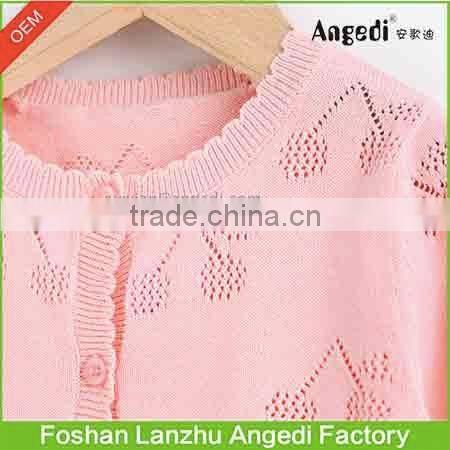 2016 Fashion Baby Girls' Sweater Girls Cardigan Kids autumn Outerwear Children Knitted Sweater