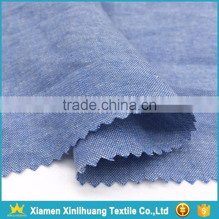 Best Price Wholesale Yarn Dyed 100% Cotton Chambray Fabric