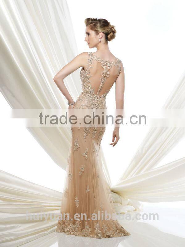 gold beaded spaghetti strap bridesmaid dresses online