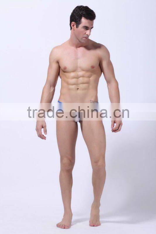2012sexy color matching G-string for men ,high quality and transparent G-string