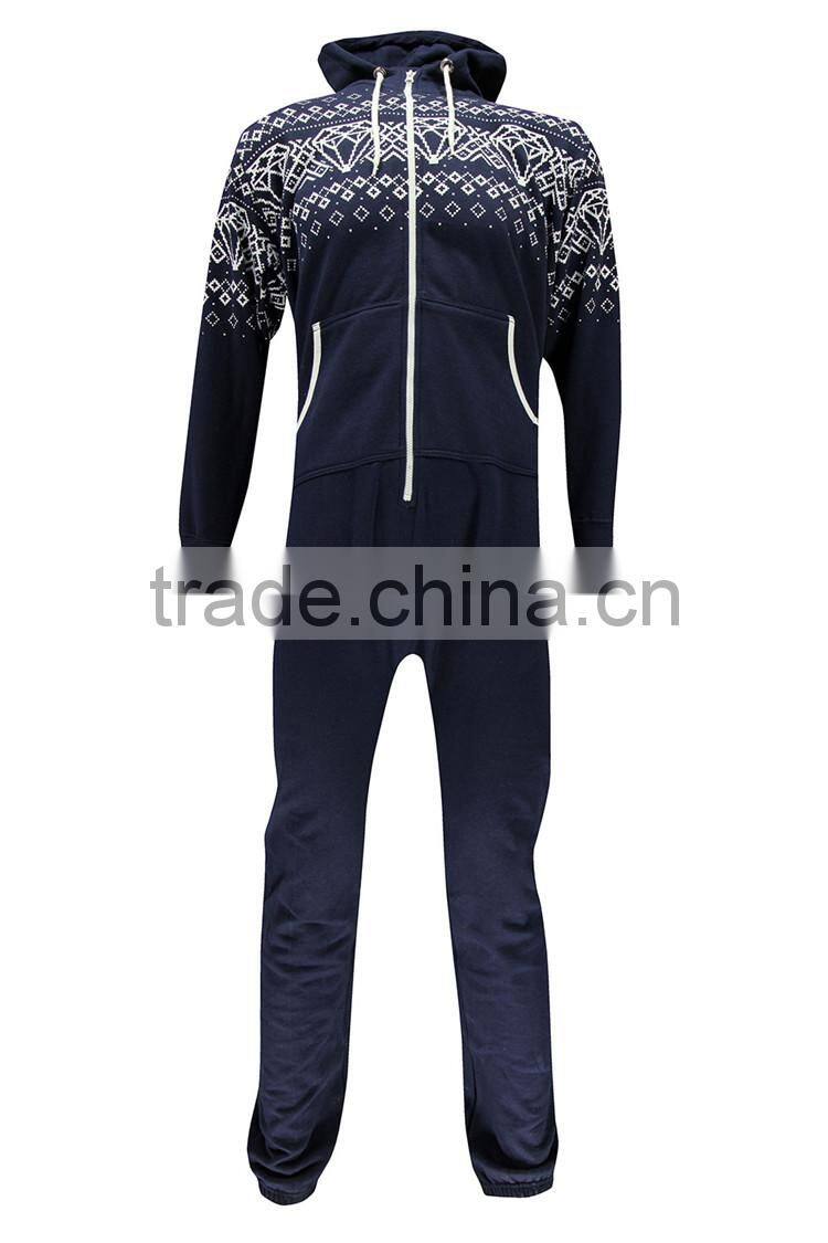 Adult onesie pyjamas custom made adult print organic cotton onesie