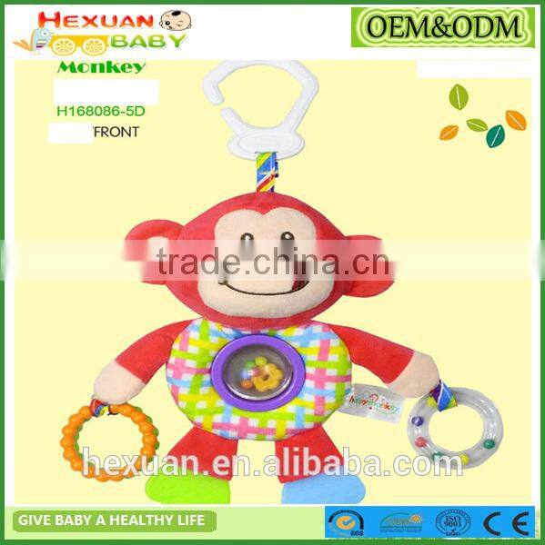 Soft Plush Baby Pram Crib Spiral Toy baby toy for hanging