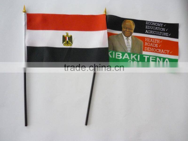 promotional national hand flag
