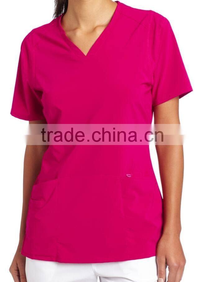 women's rock goddess scrub top hospital uniform