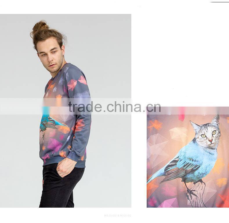 Men and women Unisex 3D long sleeve winter hip hop sweatshirt