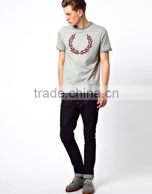men ringer tee shirt