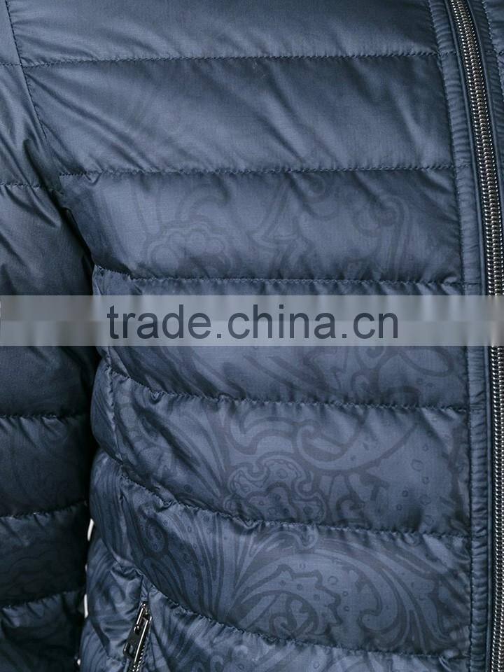 Guanzhou Shandao Men Sports Casual High Quality Outerwear Long Sleeve Down Feather Bomber arabic coats