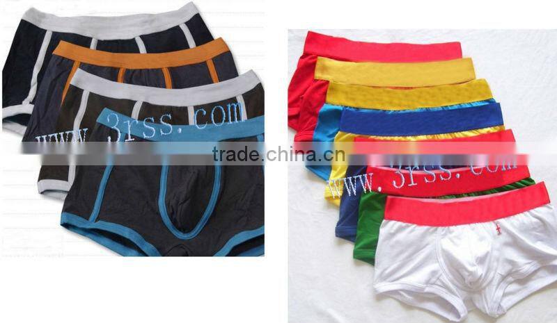 nylon/spandex seamless top brand men underwear boxer