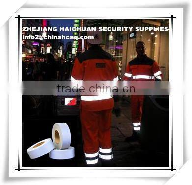 High light silver T/C fabric reflective tape for cloth