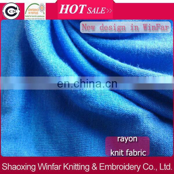 Winfar Wholesale rayon spandex fabric made in China for lady dress