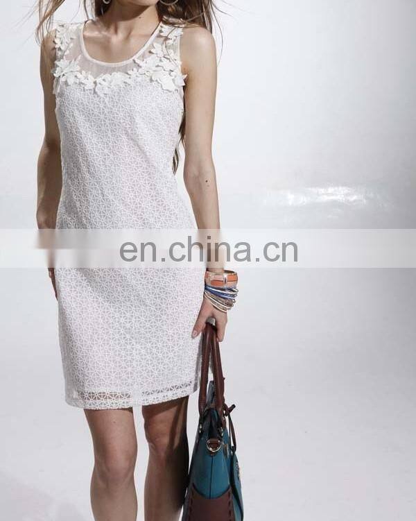 2016 New arrivel high quality middle aged women fashion dress