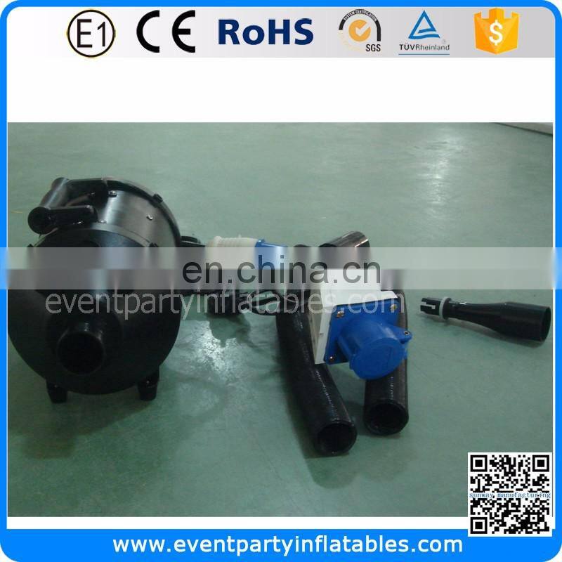 1.5kw 2hp air blower for inflatable game fans