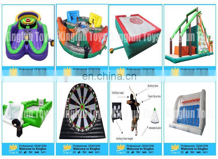 Hot sales inflatable castle with double slides