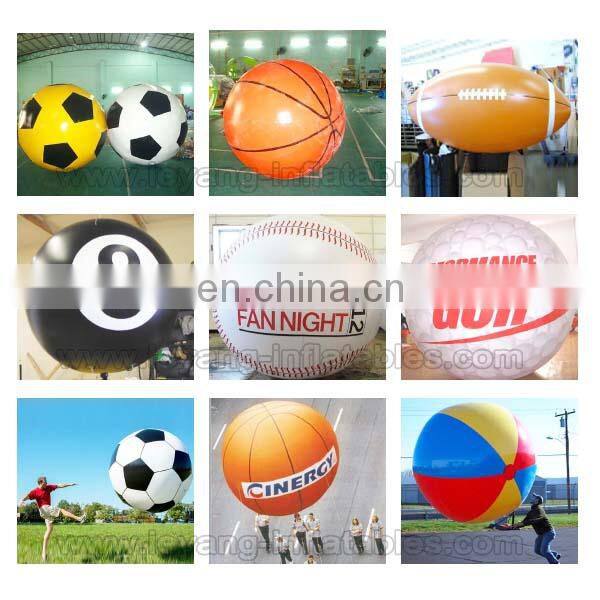 Customized Inflatable Advertising Helium Balloon, Inflatable world cup ball