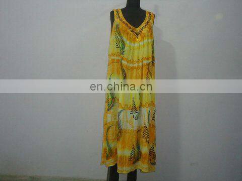Rayon Tie Dye Dress