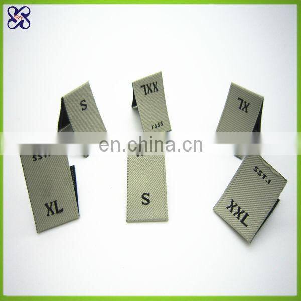 small woven label woven size labels