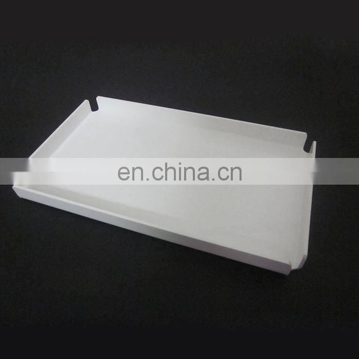 Cheap pratical rectangular plastic divided tray