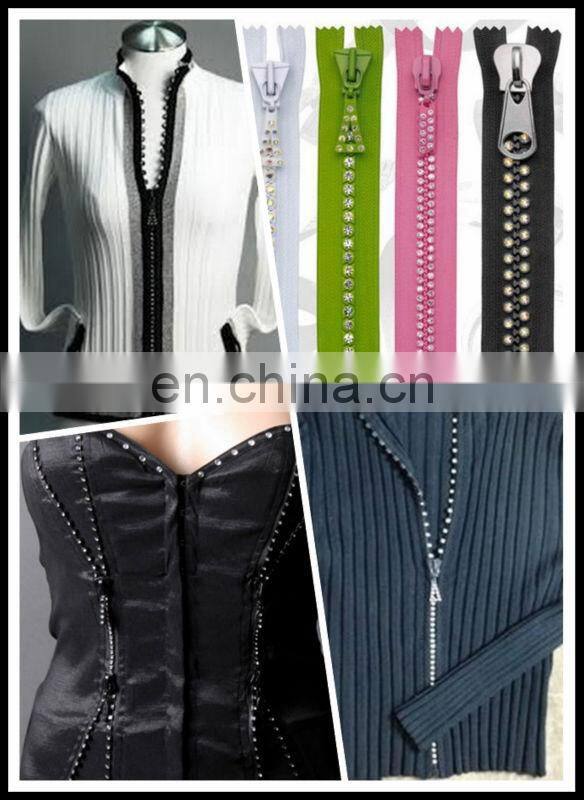 Wholesale Metal/Brass/Aluminum Zipper for Garment/Bag/Shoes