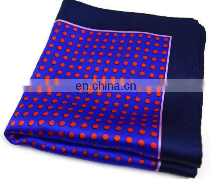 fashion dot silk scarf with high quality
