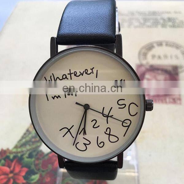 Wholesale lady watches wrist watch new design fashion girls watch