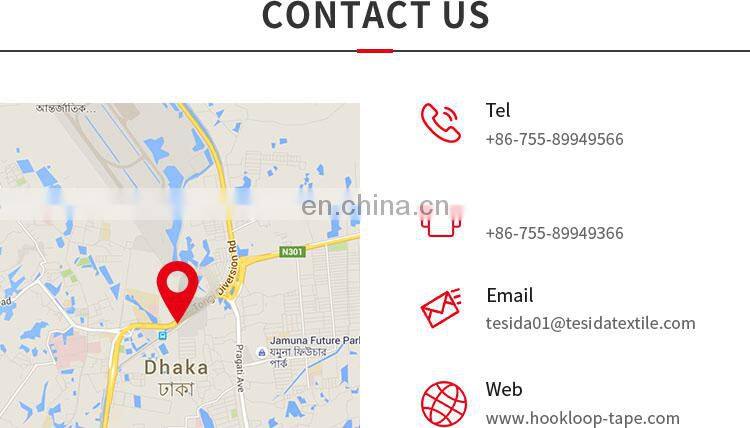 Elastic Hook & loop adjustable strap custom buckle belt