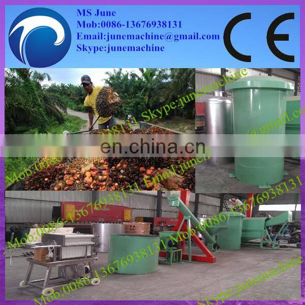 High capacity palm oil refining machine