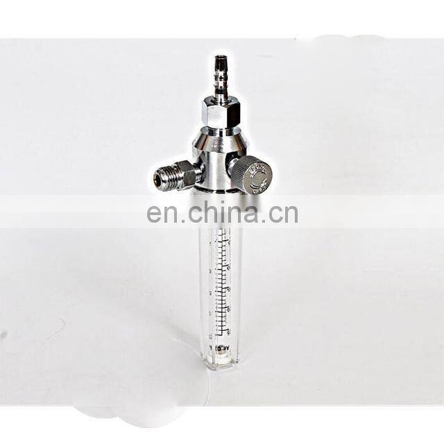 Oxygen argon carbon dioxide flow tube flowmeter pressure reducer accessories
