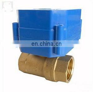 2 way Fan coil valve CWX-50K DN20 G3/4'' BSP Motor operation CR02 220V electric ball valve brass
