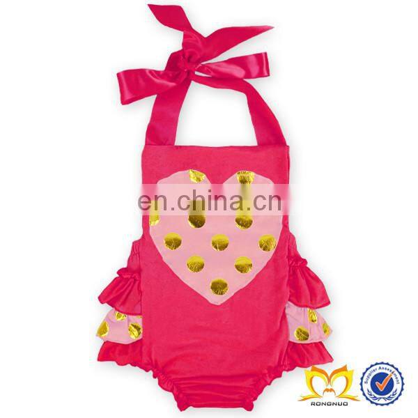 2019 Valentines Heart Shape Cotton Kid Dress Pillowcase Hand Embroidery Designs for Baby Dress Baby Dress Pictures