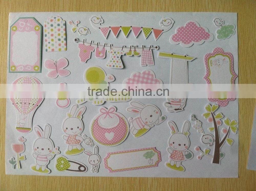 3d home decor christmas sticker DIY
