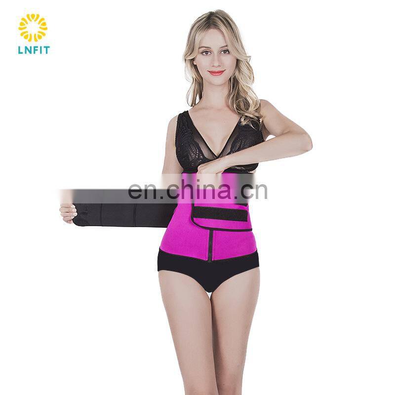 Custom Logo Adjustable Waist Trainer Latex,Neoprene Waist Trainer
