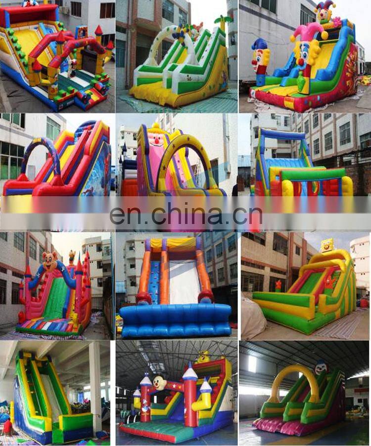 Used Large PVC Tarpaulin Commercial Grade Jumping Castle Swimming Pool Inflatable Water Slip n Slides for Adult
