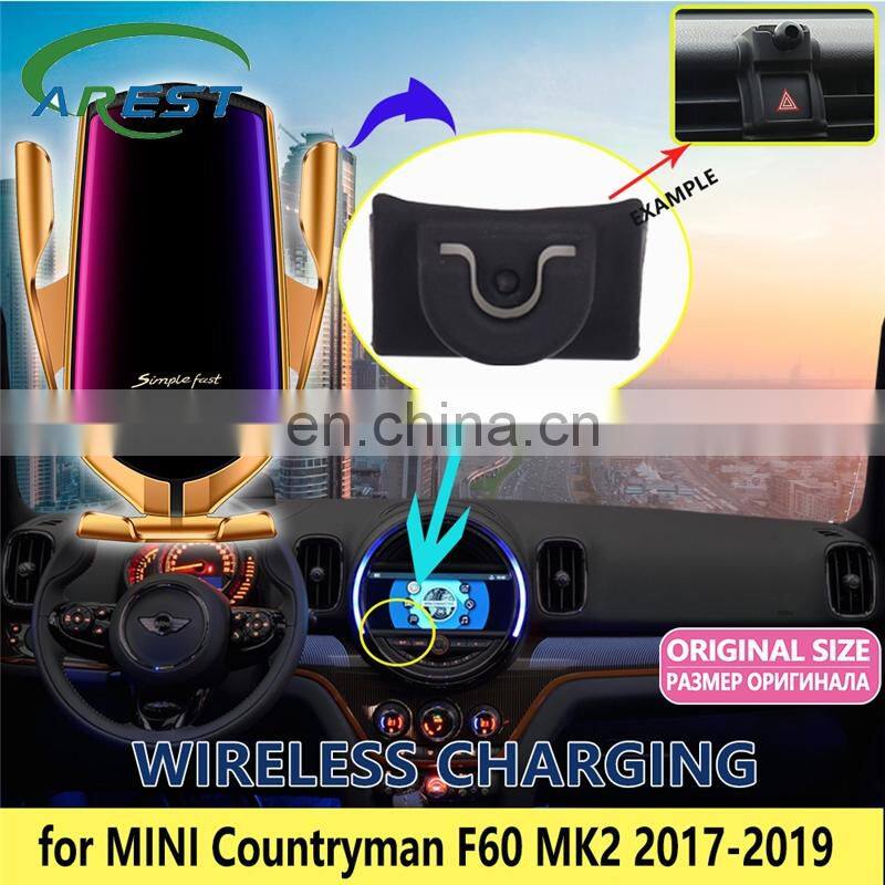 Car Mobile Phone Holder for MINI Countryman F60 MK2 2017 2018 2019 Telephone Stand Bracket Air Vent Accessories for iphone LG