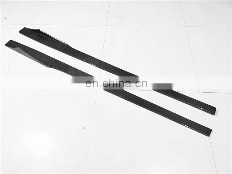 Beautiful carbon fiber body kit for BMW m2 f87 carbon fiber front lip rear lip side skirts and wing spoiler