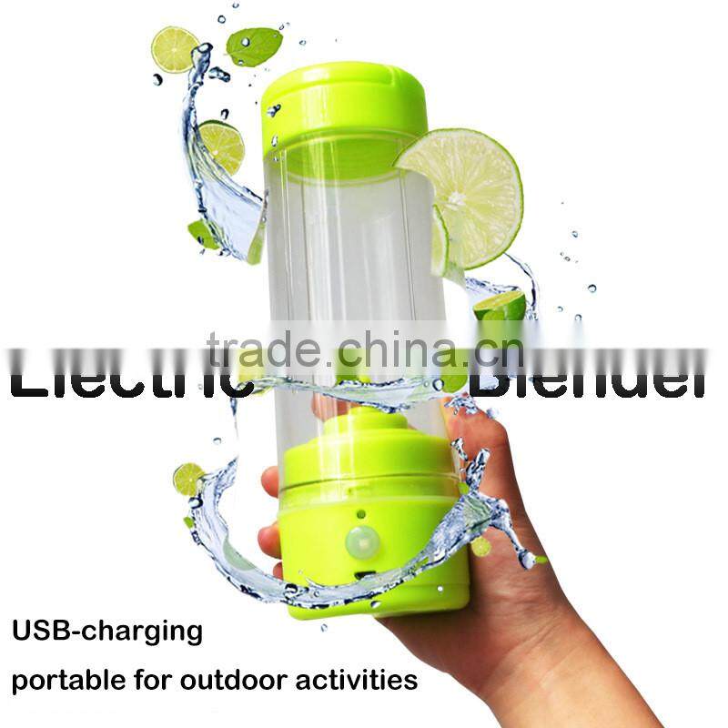 Electric Mini Portable Fruit Juicer cup shaker bottle