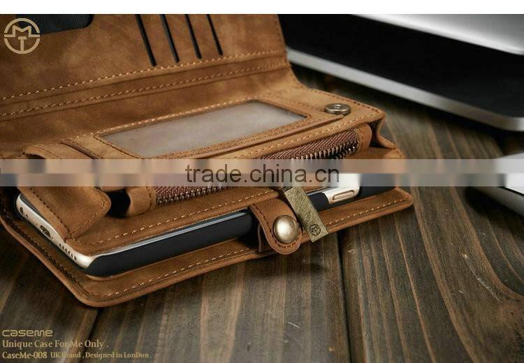Wallet leather case for iphone 6, Multi-function case for iphone 6