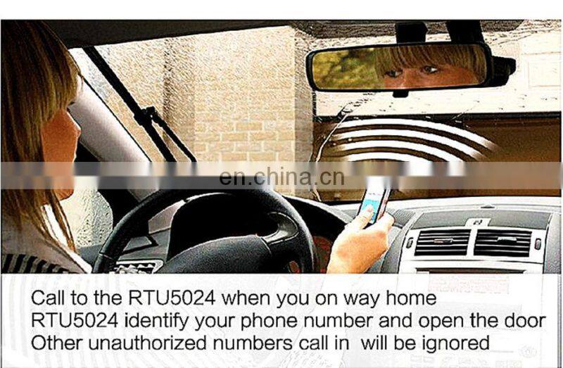 RTU5024 GSM Gate Opener 2G 3G 4G Relay Wireless Door Opener Access Controller By Free Call