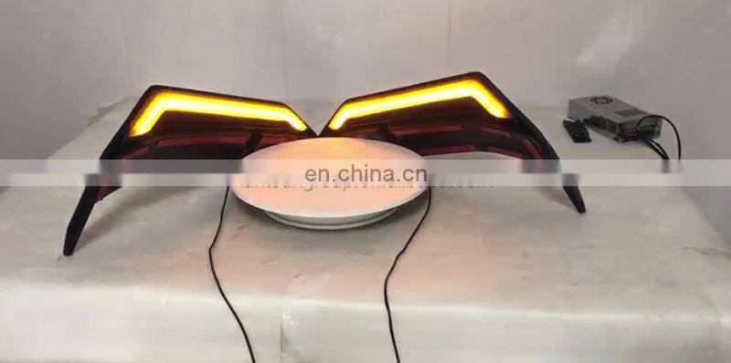 J386 JK Segmented tail with light  for Jeep for Wrangler JK 2007-2017 Lantsun