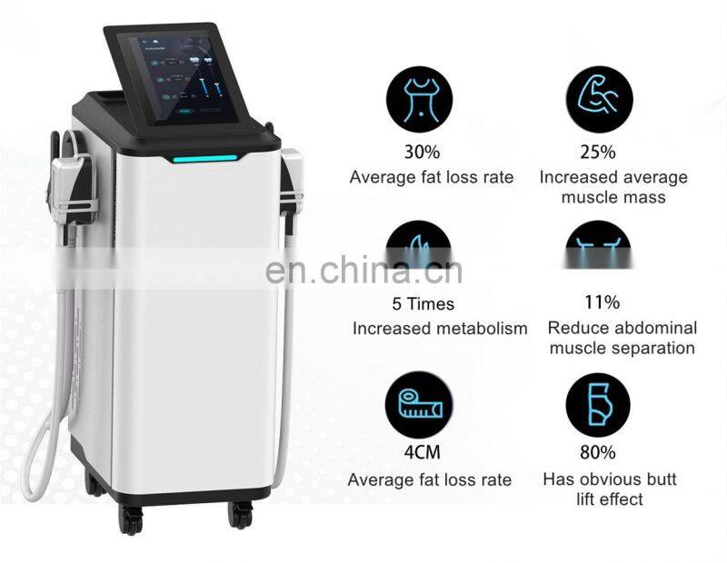 New technology 360 cryo fat freezing electromagnetic abdominal muscle stimulator hip trainer