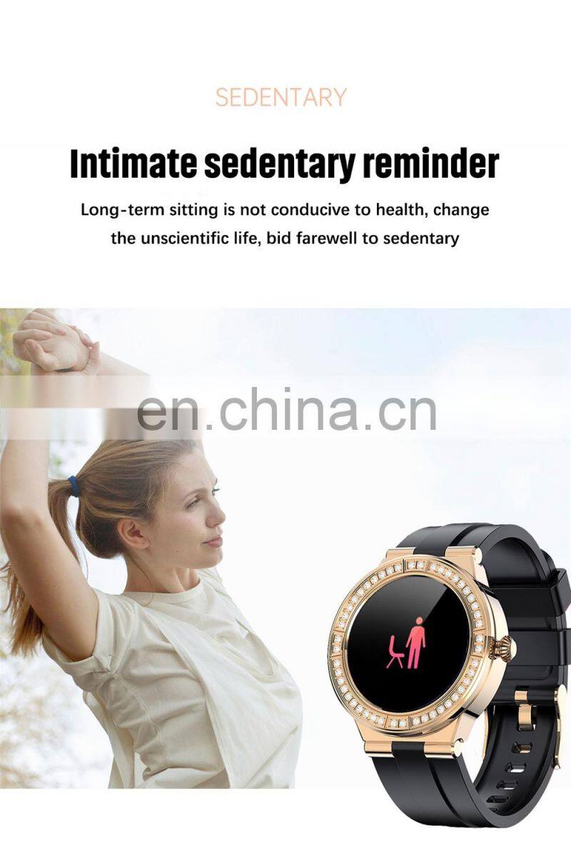 LIGE BW0323 Women Smartwatch For Android Ios Waterproof Heart Rate Fitness Wristwatch Exercise Smart Watch