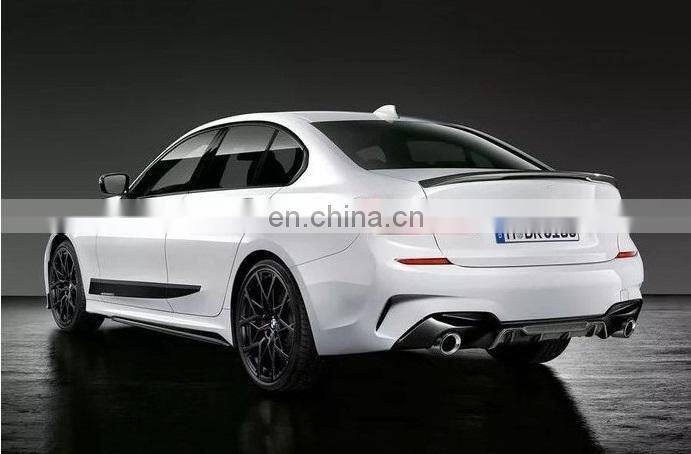 Runde G20 Top Quality For BMW 3 Series G20 Upgrade AC Style Body Kit Front Lip Side Skirt Rear Wing Top Sporiler Wrap Angle