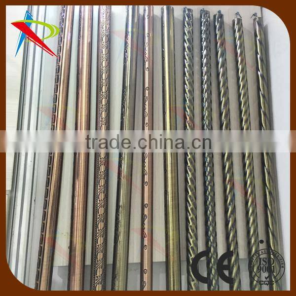 Supply High quality different cast Iron curtain pole/rod wholesale