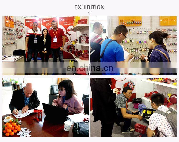 OEM High Security Portable Safety Metal Group Lockout Box For Padlocks