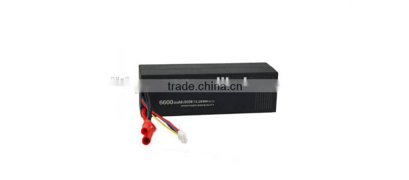 Wholesale 4S 3000mAh 40C 14.8V Lithium Ion rechargeable battery for RC model drone UAV Factory